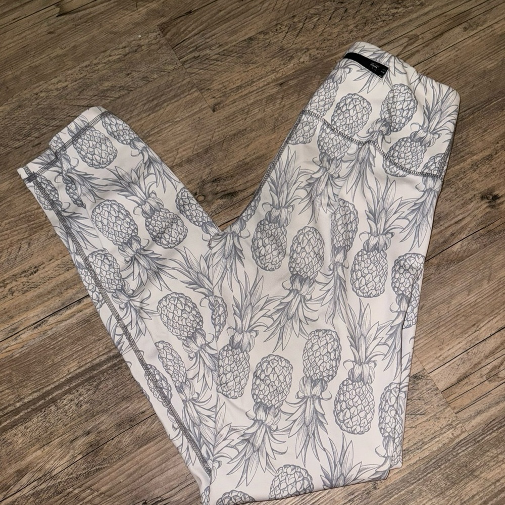 Pineapple Print Leggings